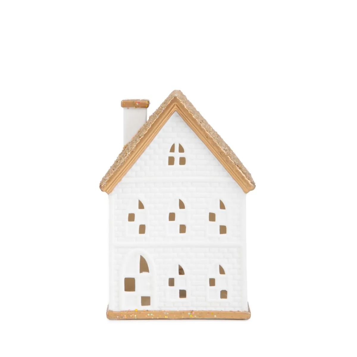 HOMLA Lampion Coro Z Brokatowym Dachem 6,8X6,5X10 Cm Best