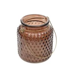 HOMLA Lampion Fig 10X11 Cm Brazowy Discount