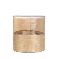 HOMLA Lampion Onesto Ze Zlotym Pasem 9X9,5 Cm Discount