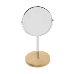 HOMLA Lusterko Joys Na Drewnianej Podstawie 18X15X36 Cm Discount