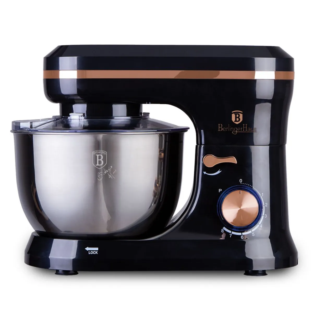 BERLINGER HAUS Mikser Black Rose/Monaco Planetarny 1000 W Czarny Sale