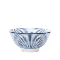 HOMLA Miska Navia Granatowa 16 Cm Bialy