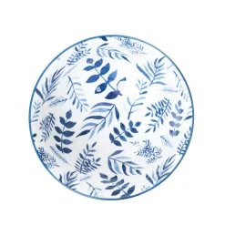HOMLA Miska Navia Granatowa W Listki 16 Cm Granatowy Online