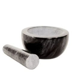 HOMLA Mozdzierz Marble Marmurowy 12 Cm Czarny Hot