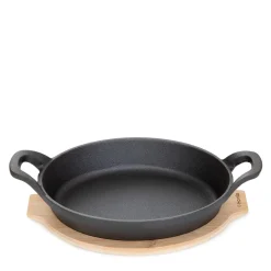 HOMLA Naczyńie Andreas Żeliwne Z Podstawka M 27X15 Cm Czarny Discount