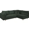 HOMLA Naroznik Nierozkladany Semi 230X160X85 Cm All 999387 Zielony Discount