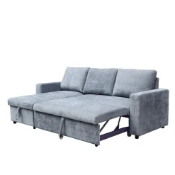 HOMLA Naroznik Virev Naroznik Uniwersalny Z Funkcja Spania Ciemnoszary 215X76X85 Cm Outlet