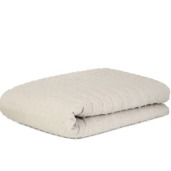 HOMLA Narzuta Doti W Kropki Bezowa 200X220 Cm Bezowy Discount