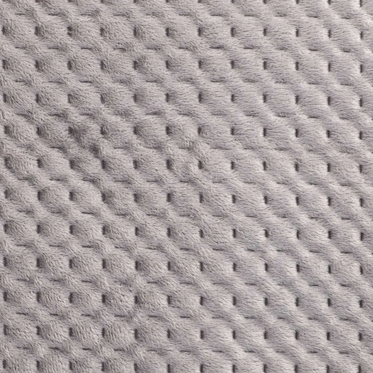 HOMLA Narzuta Zemi Welurowa Szara 200X220 Cm Szary Outlet