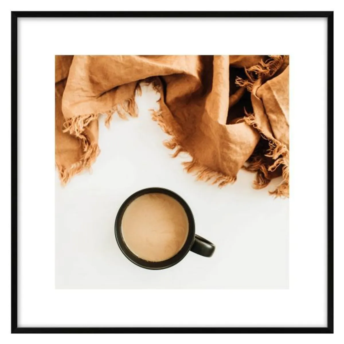 KNOR Obraz Coffee Break Z Kubkiem Kawy 20X20 Cm Wielokolorowy Best