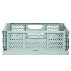 HOMLA Organizer Aiden Skrzynka Zielony Duzy 29.7X40X15Cm Outlet