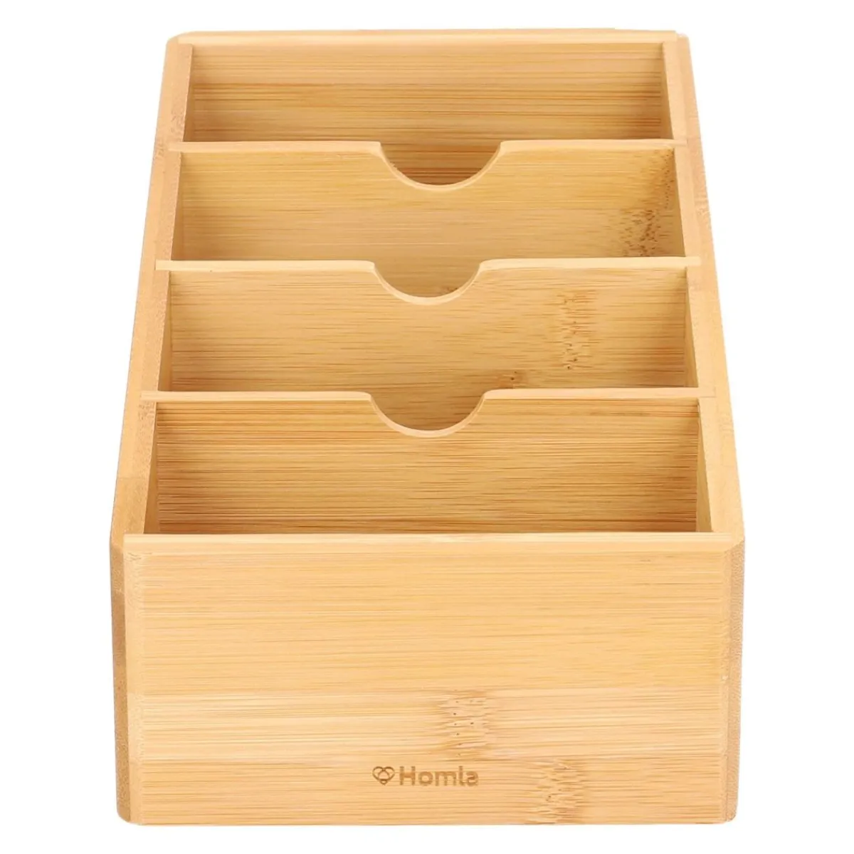 HOMLA Organizer Bambou Kuchenny Bambusowy 25X13 Cm Naturalny Hot