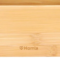 HOMLA Organizer Bambou Kuchenny Bambusowy 25X13 Cm Naturalny Hot