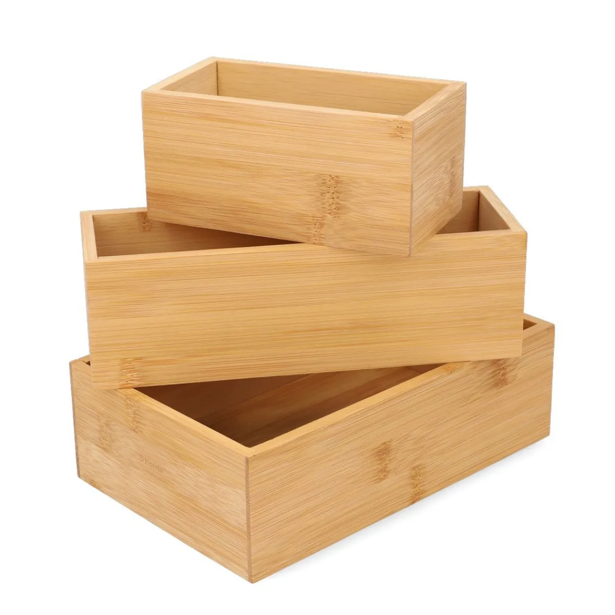 HOMLA Organizer Bambou Kuchenny S 15X8 Cm Naturalny Clearance