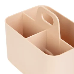 HOMLA Organizer Delyth Plastikowy Rozowy Maly 15X10,8X13,5 Cm Hot