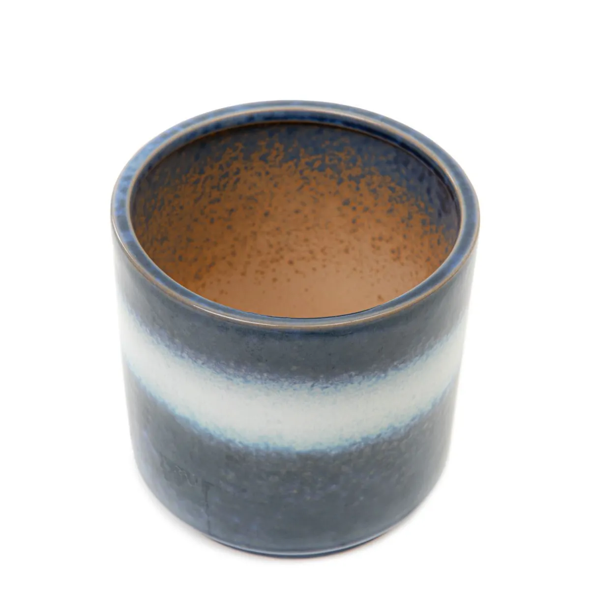 HOMLA Oslonka Soleto Ceramiczna Granatowa 15X15X15 Cm Granatowy New
