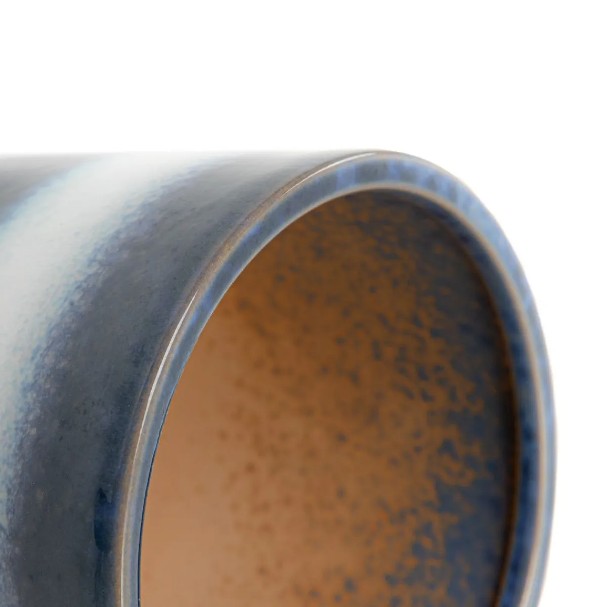 HOMLA Oslonka Soleto Ceramiczna Granatowa 15X15X15 Cm Granatowy New