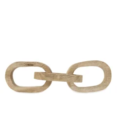 HOMLA Ozdoba Hamsa Z Drewna Mango 21X4 Cm Naturalny Hot