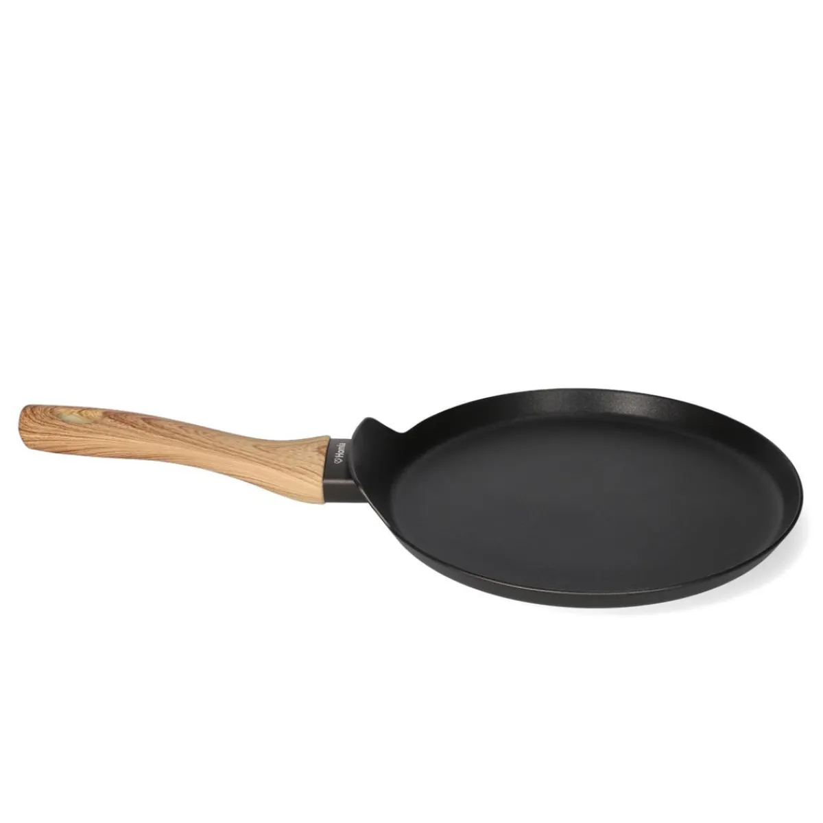 HOMLA Patelnia Albero Nalesnikowa Czarna 24 Cm Czarny