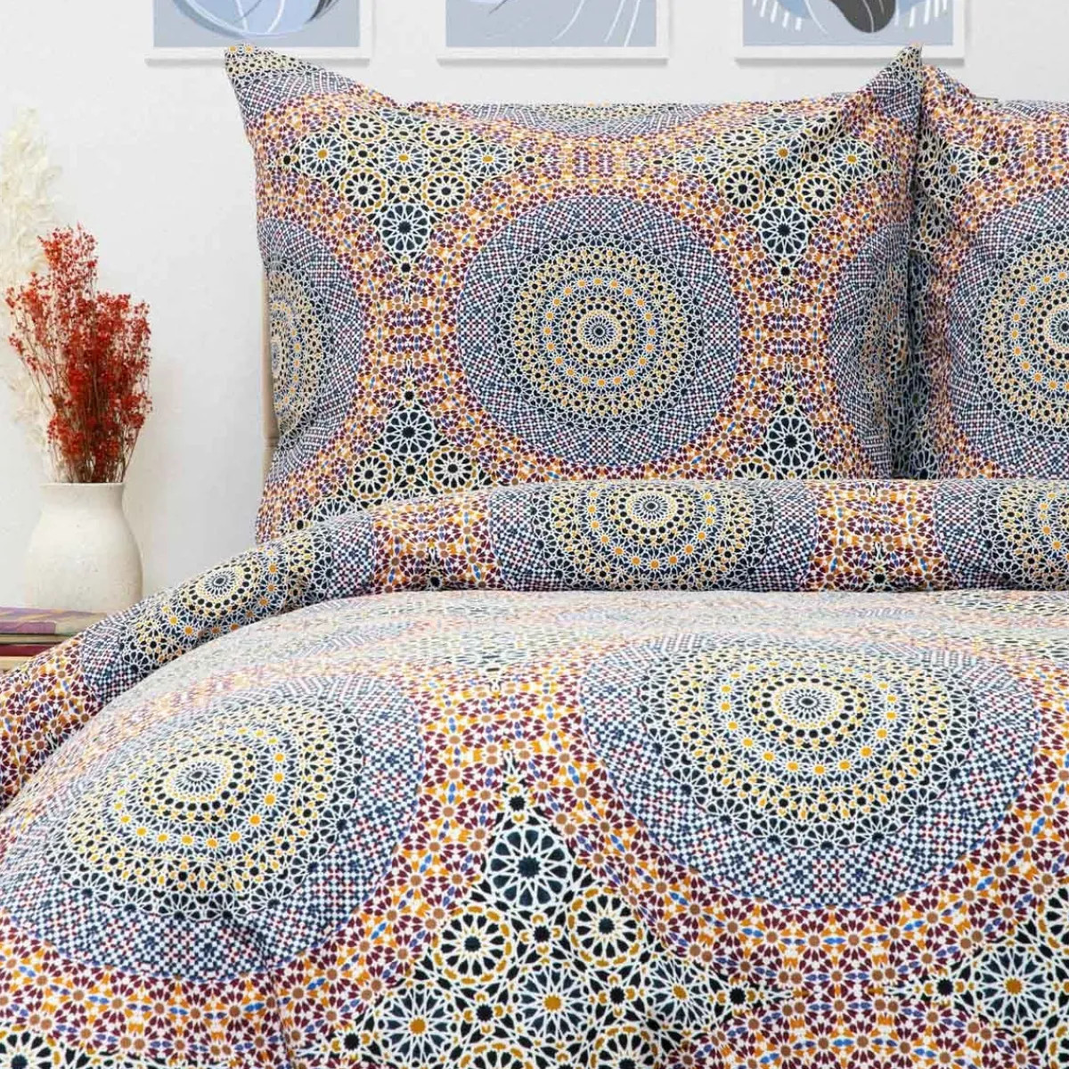HOMLA Pościel Antone Z Mikrofibry Wzor 140X200 Cm + 1*70X80 Cm Online