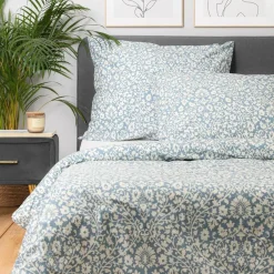 HOMLA Pościel Cordo Bawelniana Niebieska 200X220 Cm Clearance