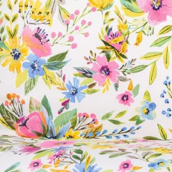 HOMLA Pościel Floral Z Mikrofibry W Kolorowe Kwiatki 200X220 Cm Wielokolorowy Discount