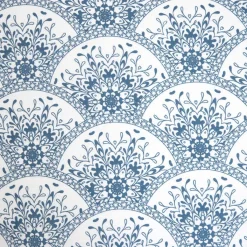 HOMLA Pościel Haven Bawelniana Biala W Granatowy Wzor 160X200 Cm Clearance