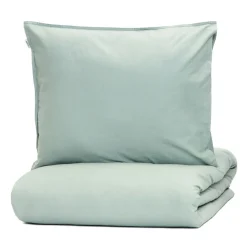 HOMLA Pościel Kinsey Bawelniana Mietowa Z Denimowym Szwem 200X220 + 2*50X60 Cm New