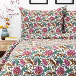 HOMLA Pościel Meyva Bawelniana W Kwiaty 200X220 Cm Discount