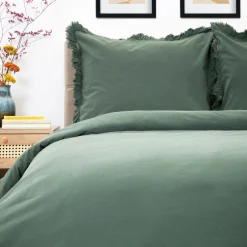 HOMLA Pościel Primrose Bawelniana Z Falbanka 200X220 + 2*50X60 Cm Outlet