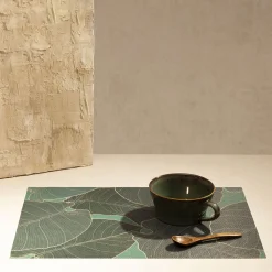 HOMLA Podkladka Do Jadalni Gallo W Liscie Zielona 30X45 Cm Zielony Sale