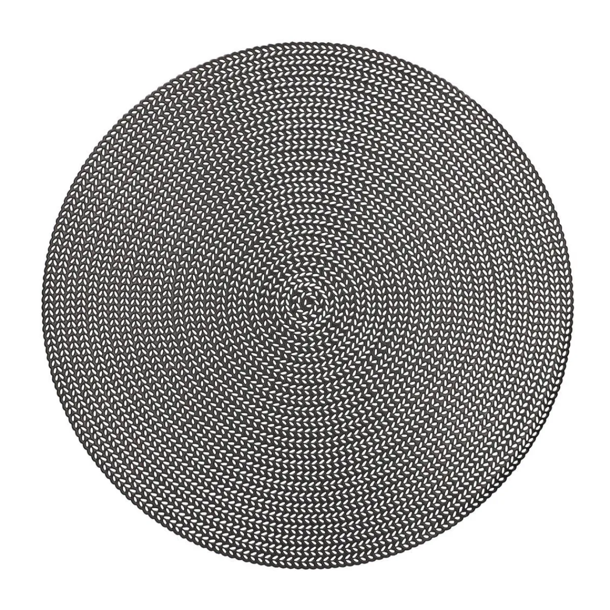 HOMLA Podkladka Do Jadalni Skine Czarna 38 Cm Turkusowy