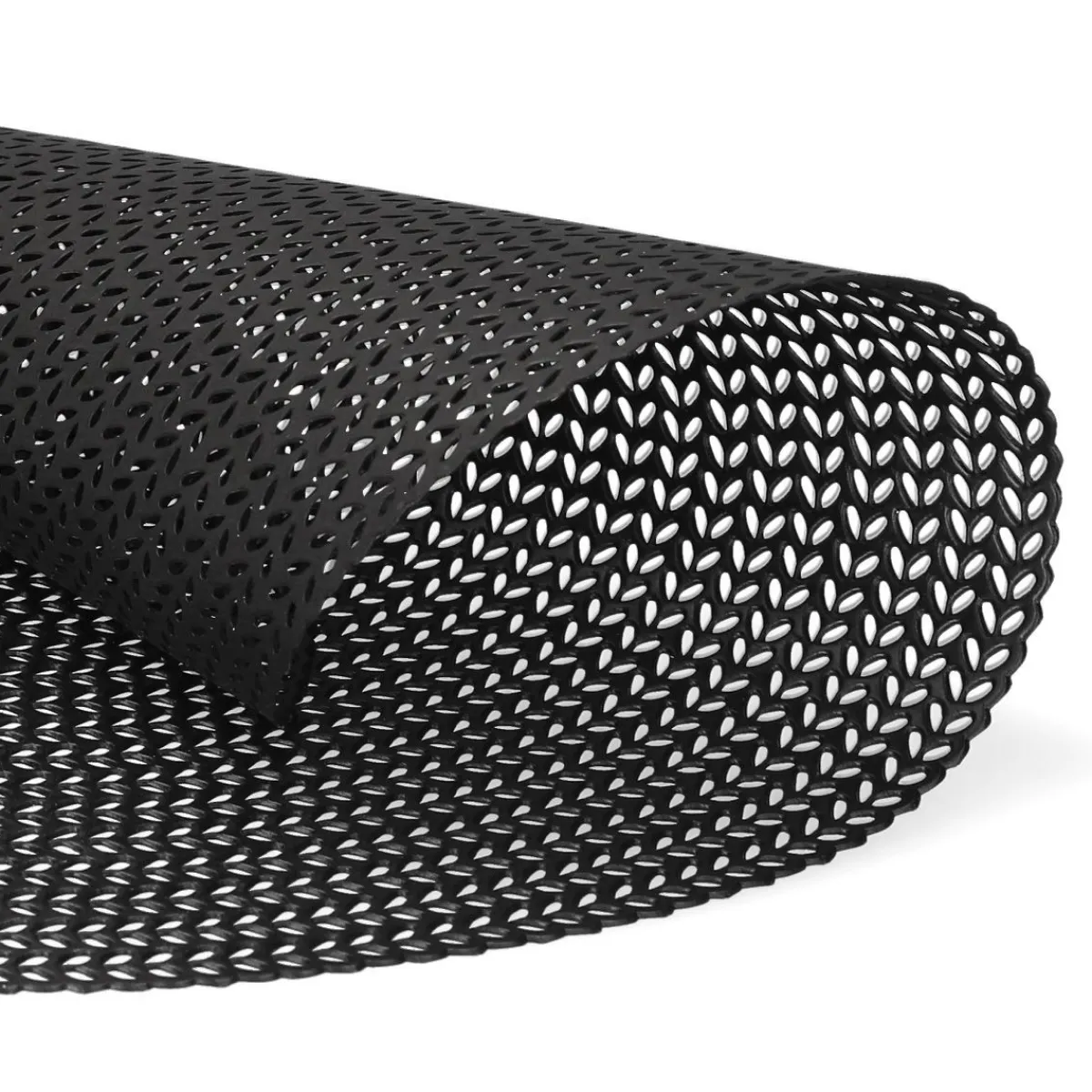 HOMLA Podkladka Do Jadalni Skine Czarna 38 Cm Turkusowy