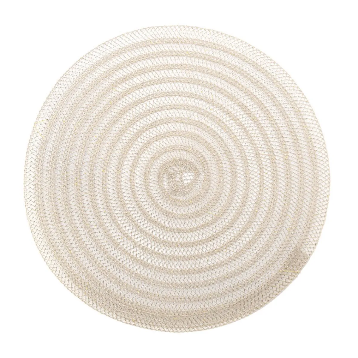 HOMLA Podkladka Okragla Zlota Jazmine 38Cm Aw18 922330 Zloty Outlet