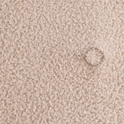 HOMLA PodNożek Moss Teddy Boucle W Tkaninie Teddy 61X41X38 Cm Bezowy Sale