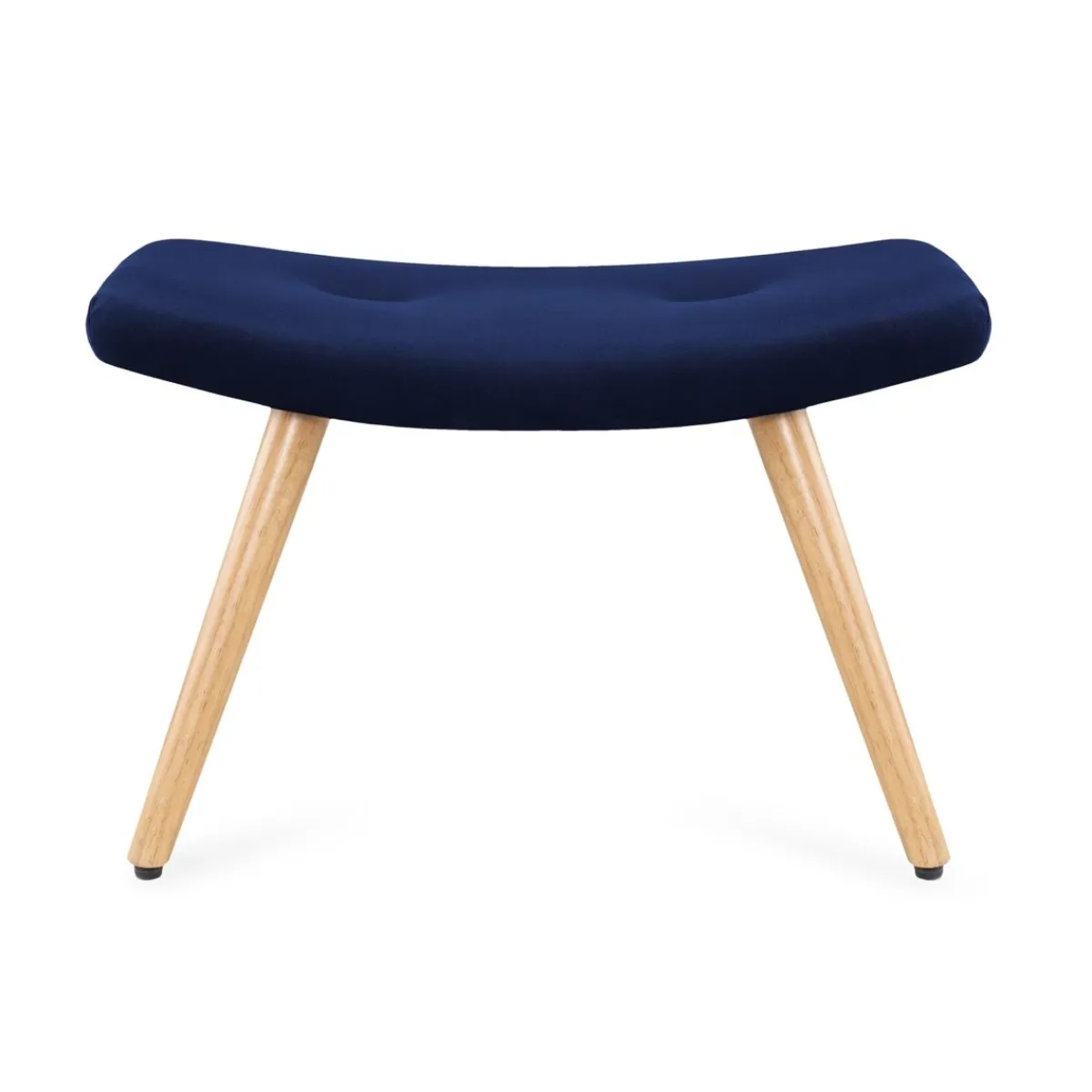 HOMLA PodNożek Moss Welurowy 61X41X38 Cm Granatowy Online