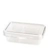 VIALLI DESIGN Pojemnik Foodie Dzielony Do Przechowywania Żywnośći 980 Ml Bialy Clearance