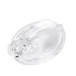 HOMLA Pojemnik Tigre Krolik Szklany Z Podstawka 12X9Cm Przezroczysty Best