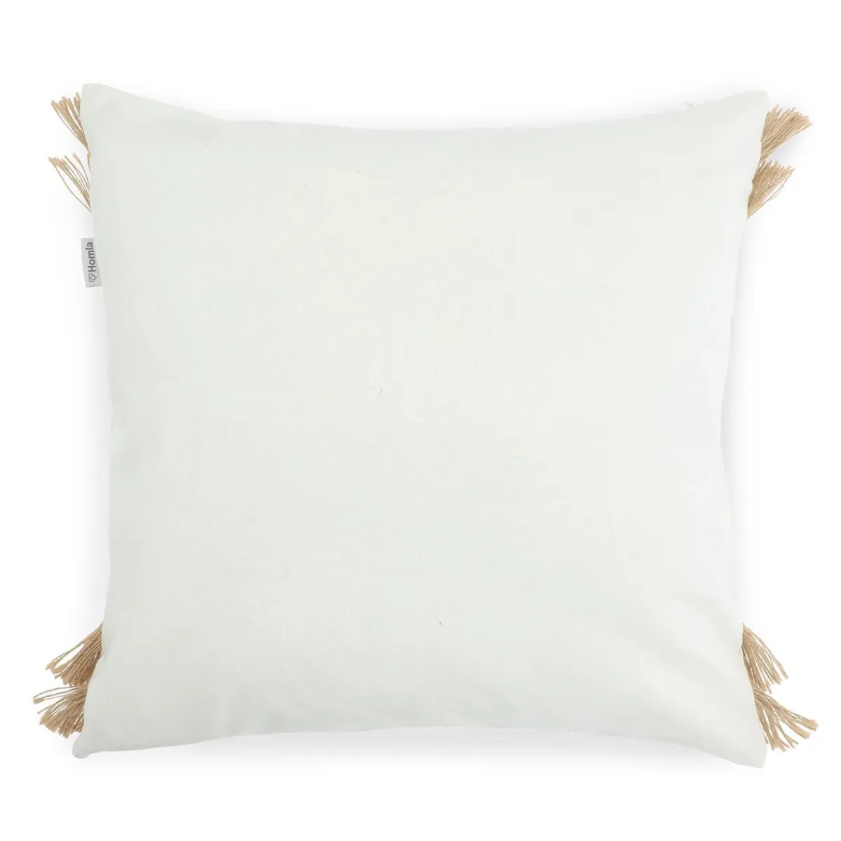 HOMLA Poszewka Cabo Z Fredzlami 45X45 Cm Ecru Discount