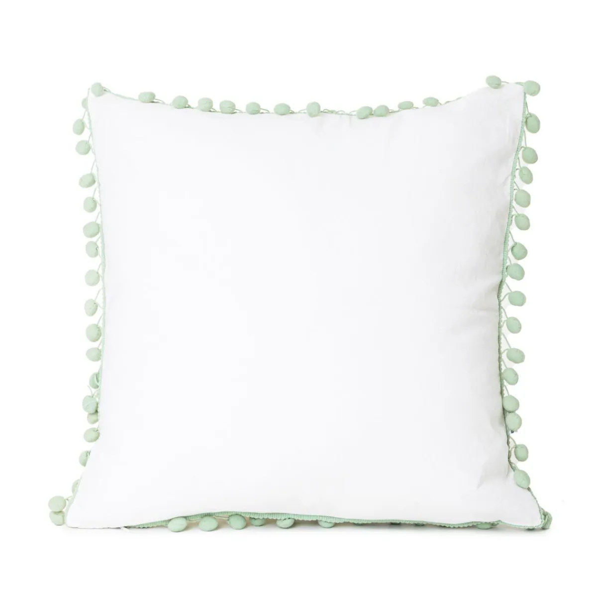 HOMLA Poszewka Ervas Ecru Z Motywem Roslinnym 45X45 Cm Wielokolorowy Outlet