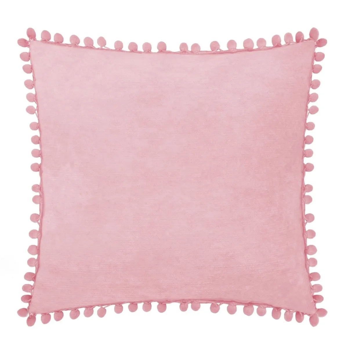 HOMLA Poszewka Eslov Rozowa Z Pomponami 45X45 Cm Rozowy Best