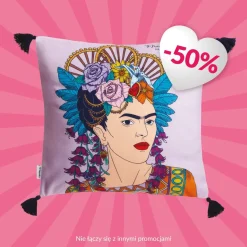HOMLA Poszewka Frida Kahlo Z Fredzlami 45X45 Cm Sale