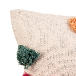 HOMLA Poszewka Ida W Kolorowe Nitki I Fredzle 45X45 Cm Wielokolorowy Discount