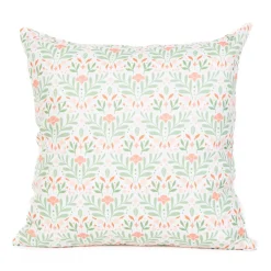 HOMLA Poszewka Livre W Zielone Listki 45X45 Cm Online
