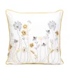 HOMLA Poszewka Minca W Wyszywane Kwiaty 45X45 Cm Outlet