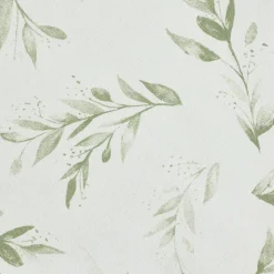 HOMLA Poszewka Pistacio Lisc Eukaliptusa 45X45 Cm Bialy