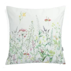 HOMLA Poszewka Spring Welurowa Z Motywem Laki 45X45 Cm Wielokolorowy Clearance