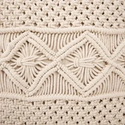 HOMLA Poszewka Tulia Makramowa 45X45 Cm Ecru Outlet