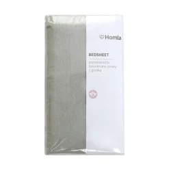 HOMLA Przescieradlo Claire Jersey Pistacjowe 160X200 Cm Zielony Sale