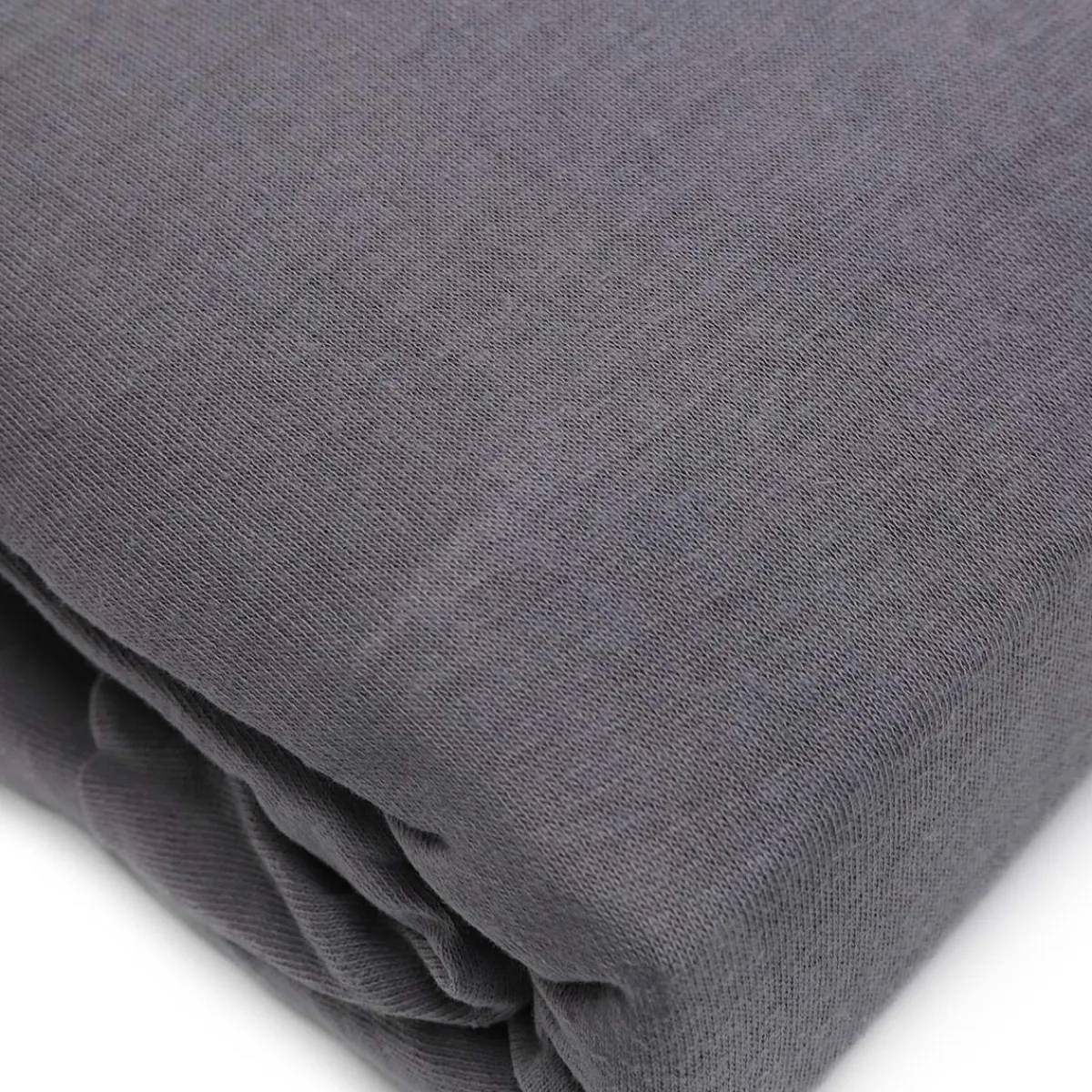 HOMLA Przescieradlo Claire Jersey Szare 140X200 Cm Szary Hot